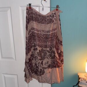 Vintage Silk Skirt